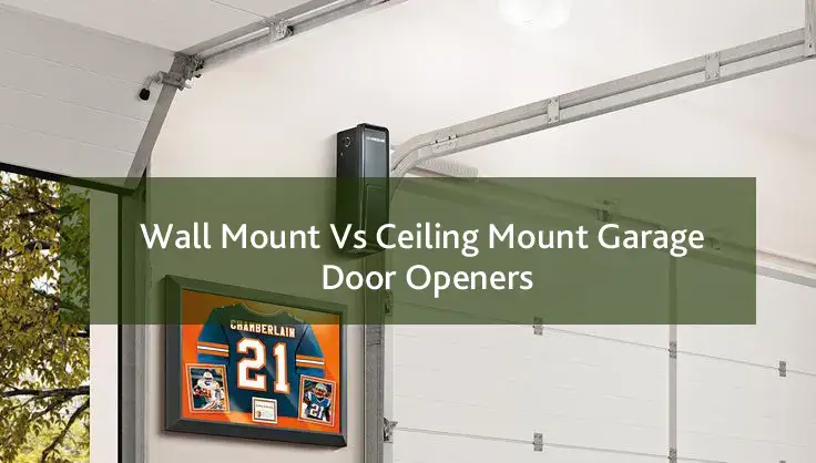 Wall Mount Vs Ceiling Mount Garage Door Openers